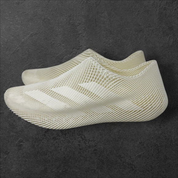 Adidas ClimaCool Shoes Mens Size 13 Slip On 3D Printed Comfort Casual Cream